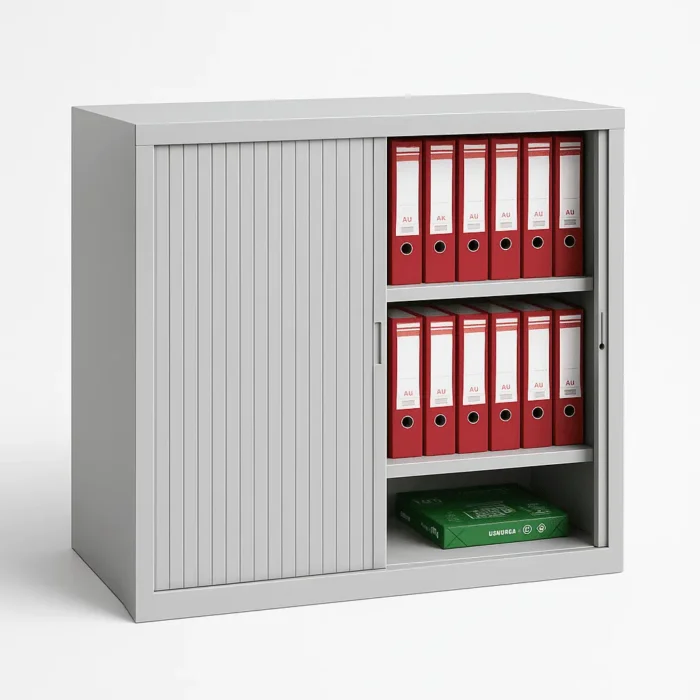 Armoire métallique avec 2 portes rideau — Logic Bureau Maroc