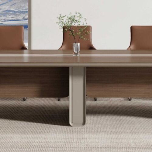 Table de Réunion Moderne – 360 × 150 × 75 cm — Logis Bureau Maroc