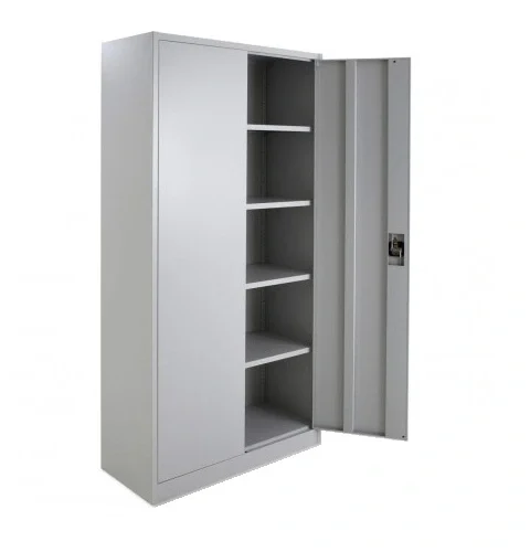 Armoire haute métallique avec 2 portes battante — Logis Bureau Maroc